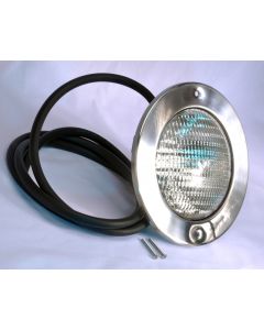 AstralPool Edelstahl Unterwasserscheinwerfer Einsatz inkl. Strahler 300W/12V Blende 250mm 