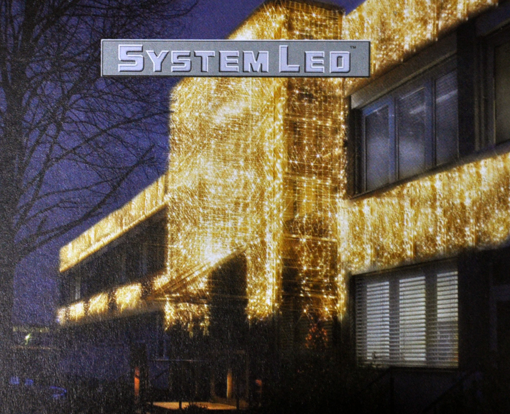 Logo System LED Systembeleuchtung mit verlinktem Produktkatalog